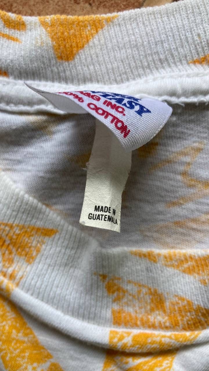 Band Tees × Vintage Vintage 90s Malcom X Overprint Tee Size US XL / EU 56 / 4 - 4 Thumbnail