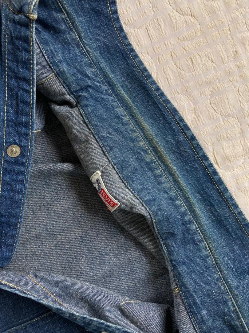 Levi's True Vintage 50s Saddleman Western Denim Shirt Size US M / EU 48-50 / 2 - 4 Thumbnail