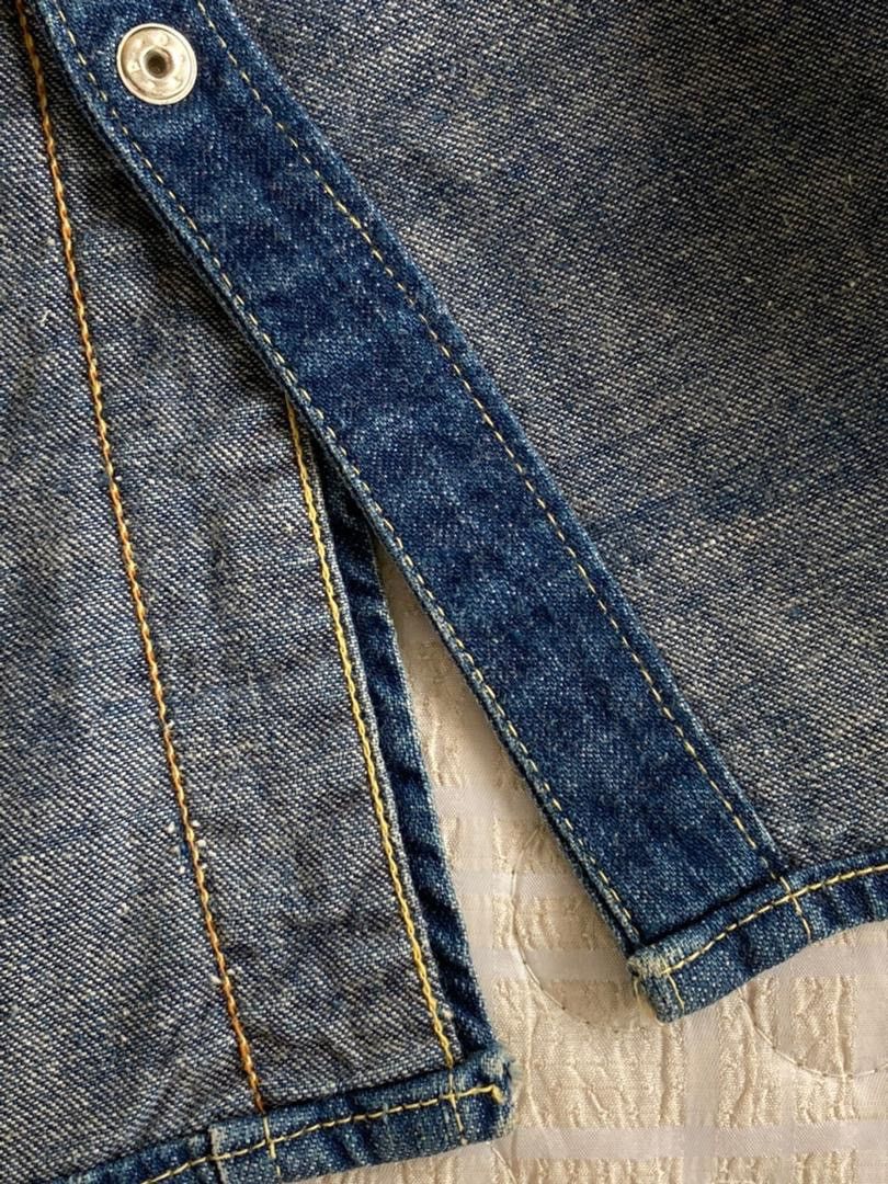 Levi's True Vintage 50s Saddleman Western Denim Shirt Size US M / EU 48-50 / 2 - 10 Thumbnail