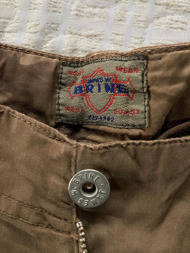 Other Khakis Cargo Pant By James W Brine ( Italian Designer ) Size US 32 / EU 48 - 10 Thumbnail