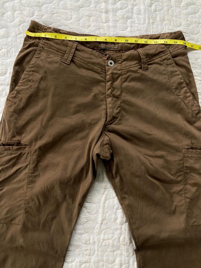 Other Khakis Cargo Pant By James W Brine ( Italian Designer ) Size US 32 / EU 48 - 3 Thumbnail
