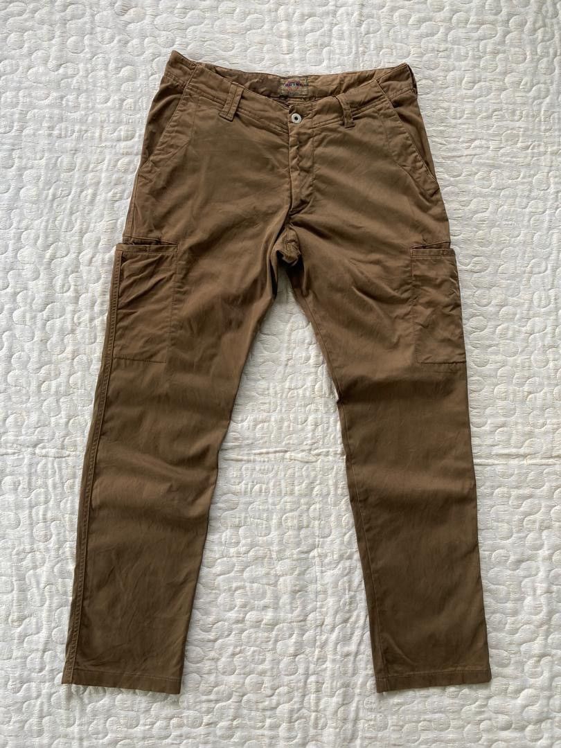 Other Khakis Cargo Pant By James W Brine ( Italian Designer ) Size US 32 / EU 48 - 1 Thumbnail