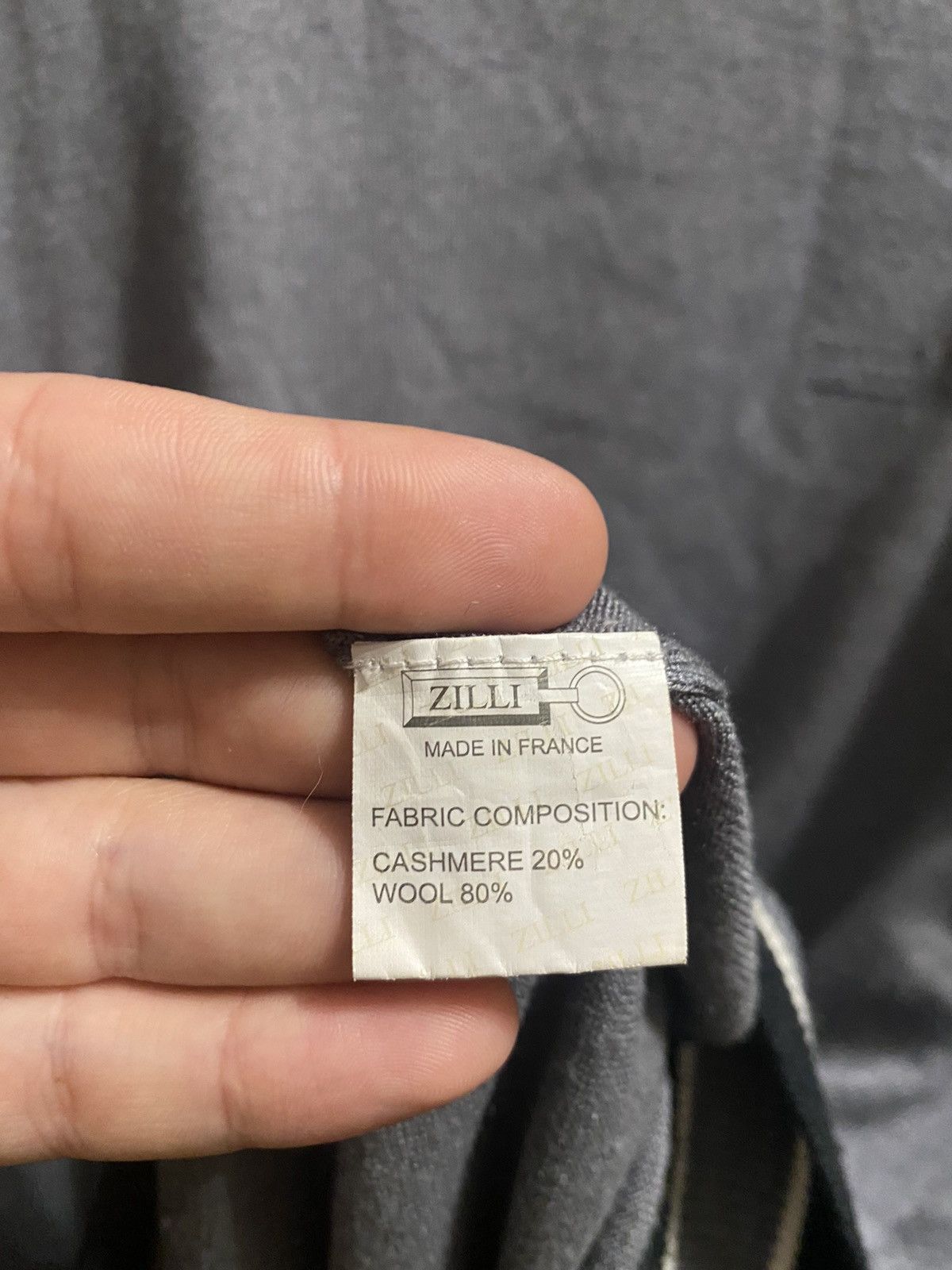 Vintage Rare Luxury Sweater Zilli 20% Cashmere 80% Wool. Size US L / EU 52-54 / 3 - 8 Thumbnail