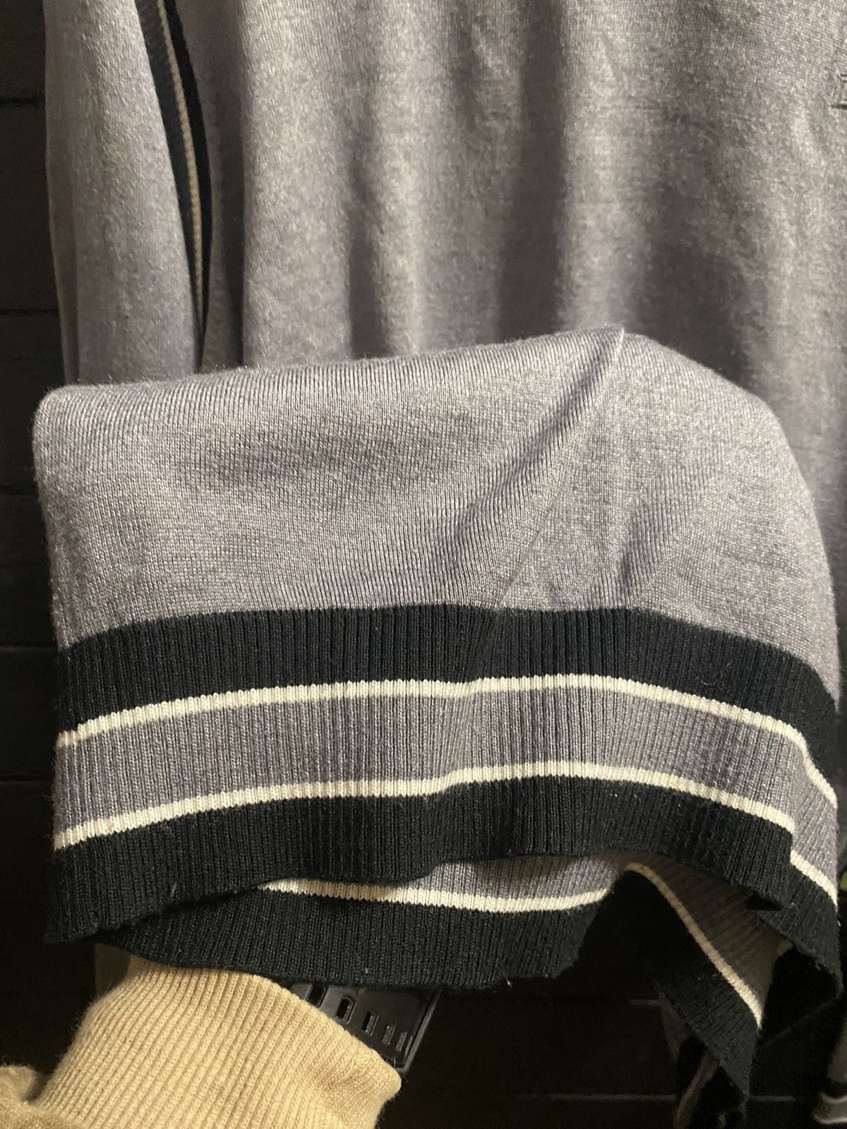 Vintage Rare Luxury Sweater Zilli 20% Cashmere 80% Wool. Size US L / EU 52-54 / 3 - 7 Thumbnail