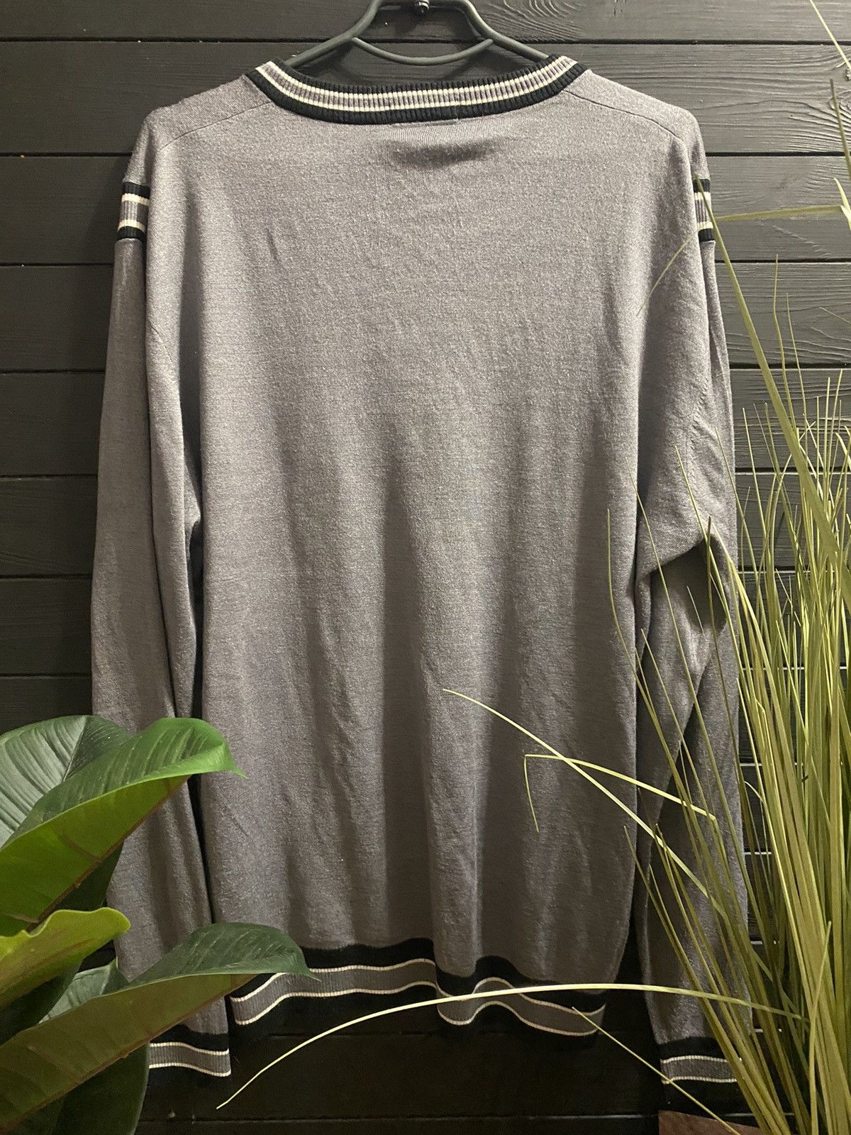 Vintage Rare Luxury Sweater Zilli 20% Cashmere 80% Wool. Size US L / EU 52-54 / 3 - 4 Thumbnail