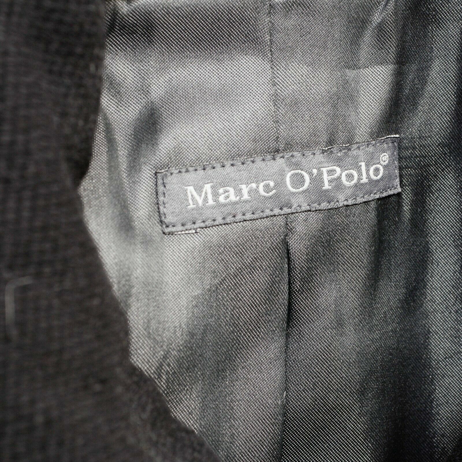 Marc O'Polo Womens Wool Coat EU 42 Jacket US 12 Button Overcoat Long Size L / US 10 / IT 46 - 4 Thumbnail