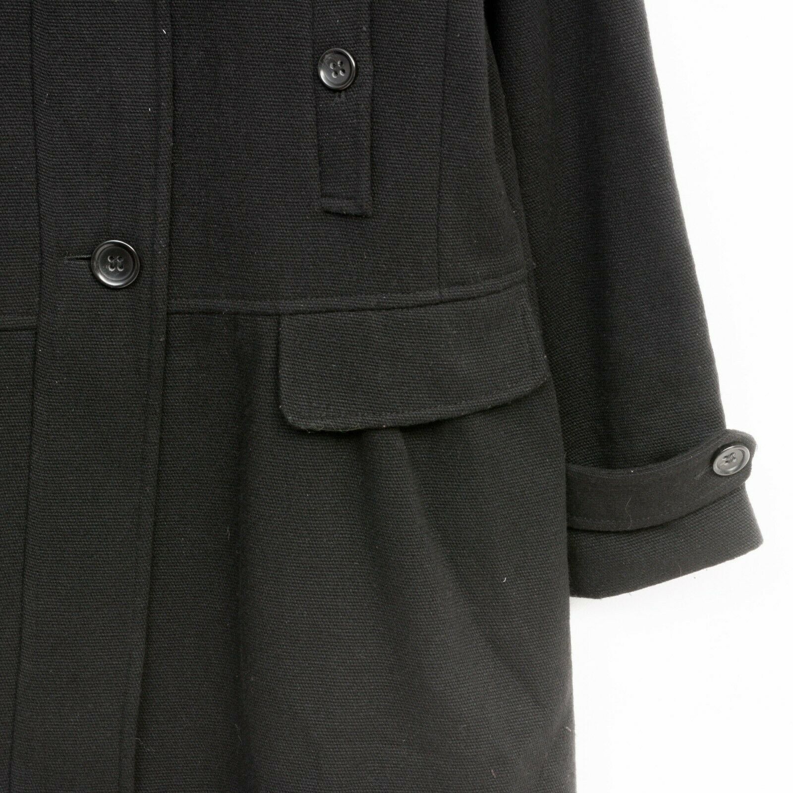 Marc O'Polo Womens Wool Coat EU 42 Jacket US 12 Button Overcoat Long Size L / US 10 / IT 46 - 3 Thumbnail