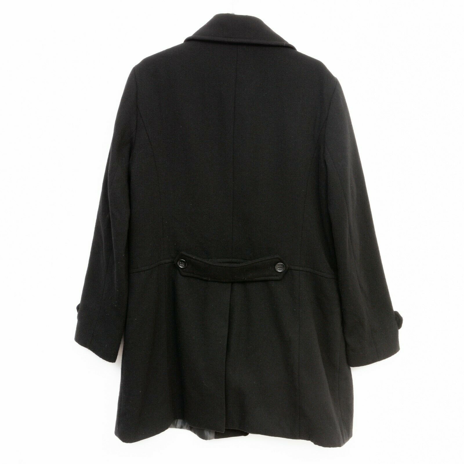 Marc O'Polo Womens Wool Coat EU 42 Jacket US 12 Button Overcoat Long Size L / US 10 / IT 46 - 5 Thumbnail