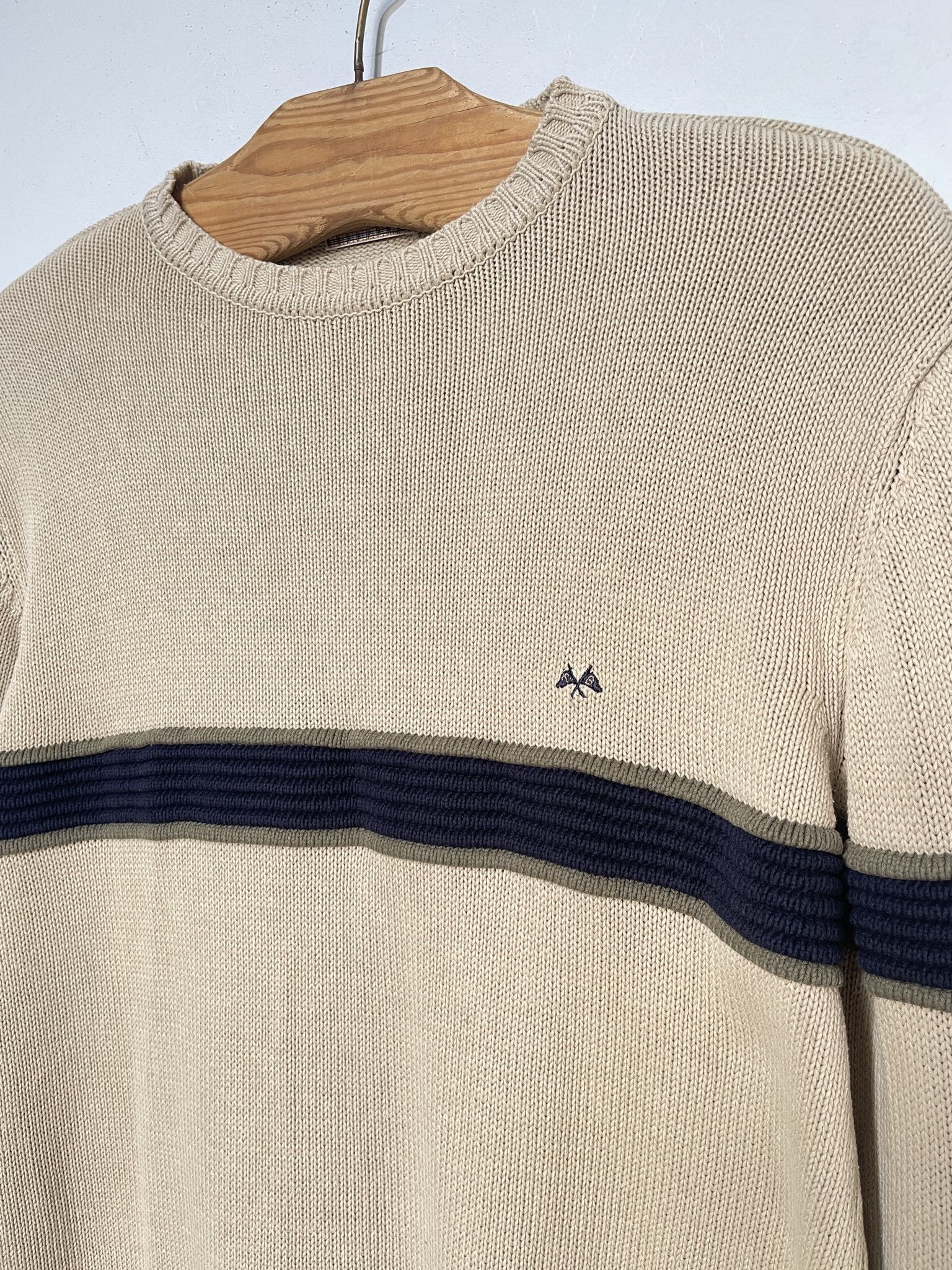 Burberry 🔥 heavy sweater vintage 90s Burberry size xl Size US XL / EU 56 / 4 - 7 Thumbnail