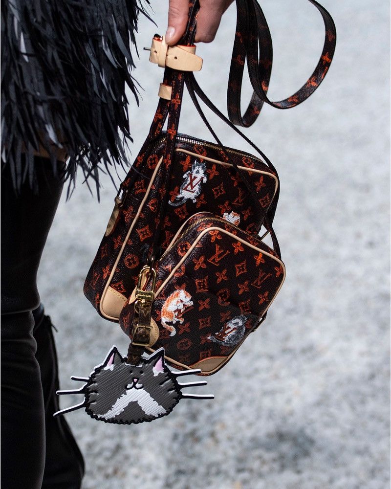 Louis Vuitton Grace Coddington Catogram Paname Camera BagSet