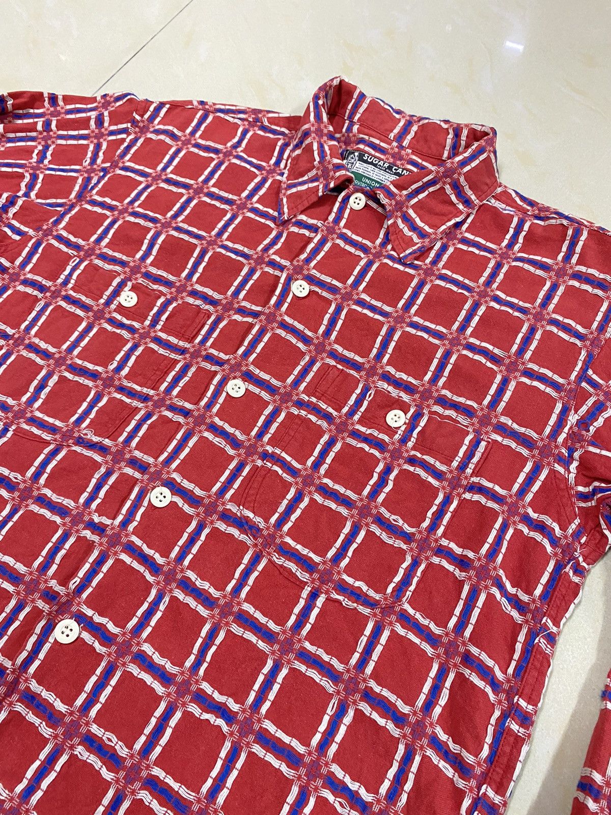 Sugar Cane × Toyo Enterprises × Vintage Vintage Sugar Cane Woven Shirt Size US M / EU 48-50 / 2 - 3 Thumbnail
