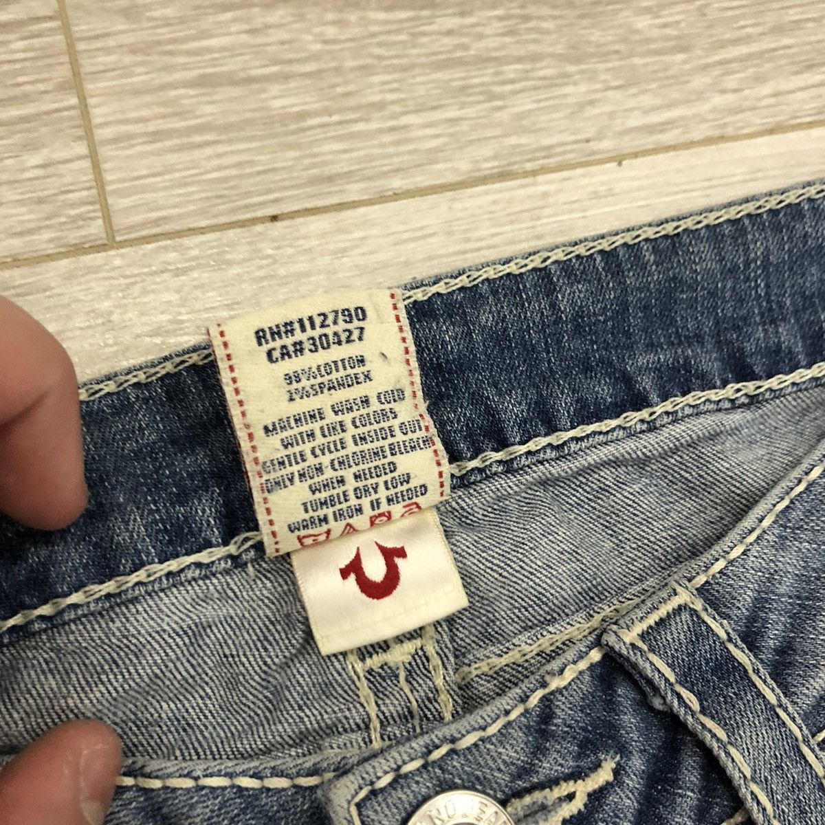 True Religion True Religion TR Pants Jeans Denim Size US 28 / EU 44 - 6 Thumbnail