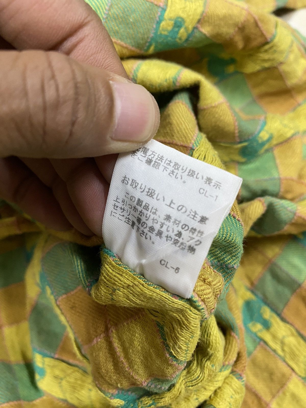 Issey Miyake × Japanese Brand × Ne-Net Issey Miyake Ne-Net Woven Flannel Shirt Size US M / EU 48-50 / 2 - 11 Thumbnail