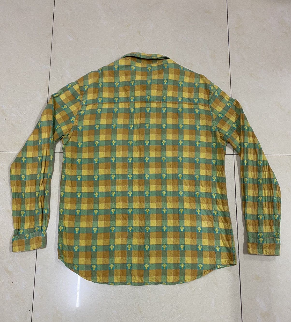 Issey Miyake × Japanese Brand × Ne-Net Issey Miyake Ne-Net Woven Flannel Shirt Size US M / EU 48-50 / 2 - 2 Thumbnail