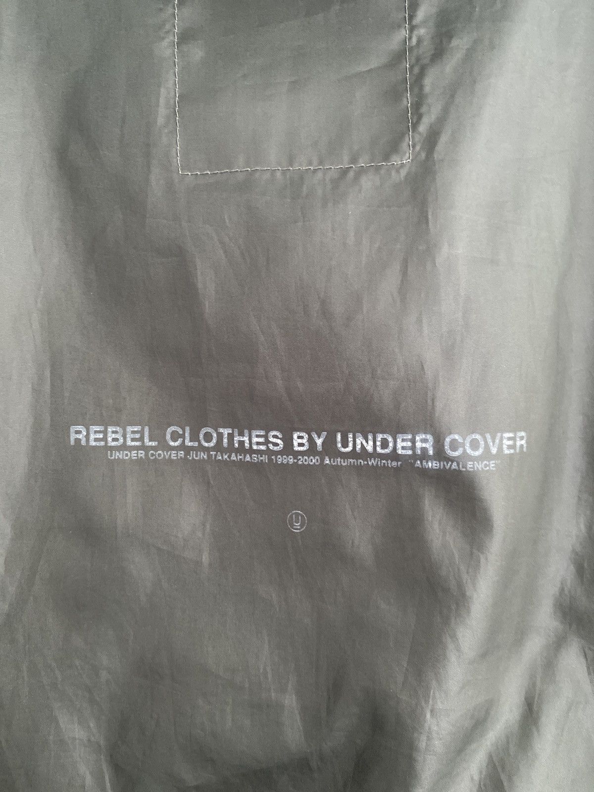 Jun Takahashi × Undercover Undercover AW99 Ambivalence Anorak Windbreaker Size US S / EU 44-46 / 1 - 3 Thumbnail