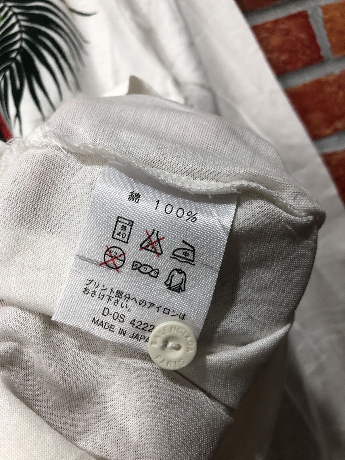 Balenciaga Vintage Balenciaga Floral Polo Shirt Size L / US 10 / IT 46 - 5 Thumbnail