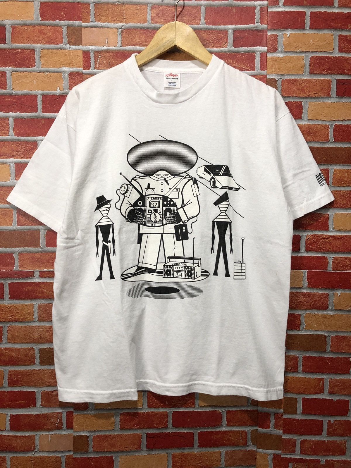 Vintage Vintage Katsura Moshino T-Shirt Size US L / EU 52-54 / 3 - 1 Thumbnail