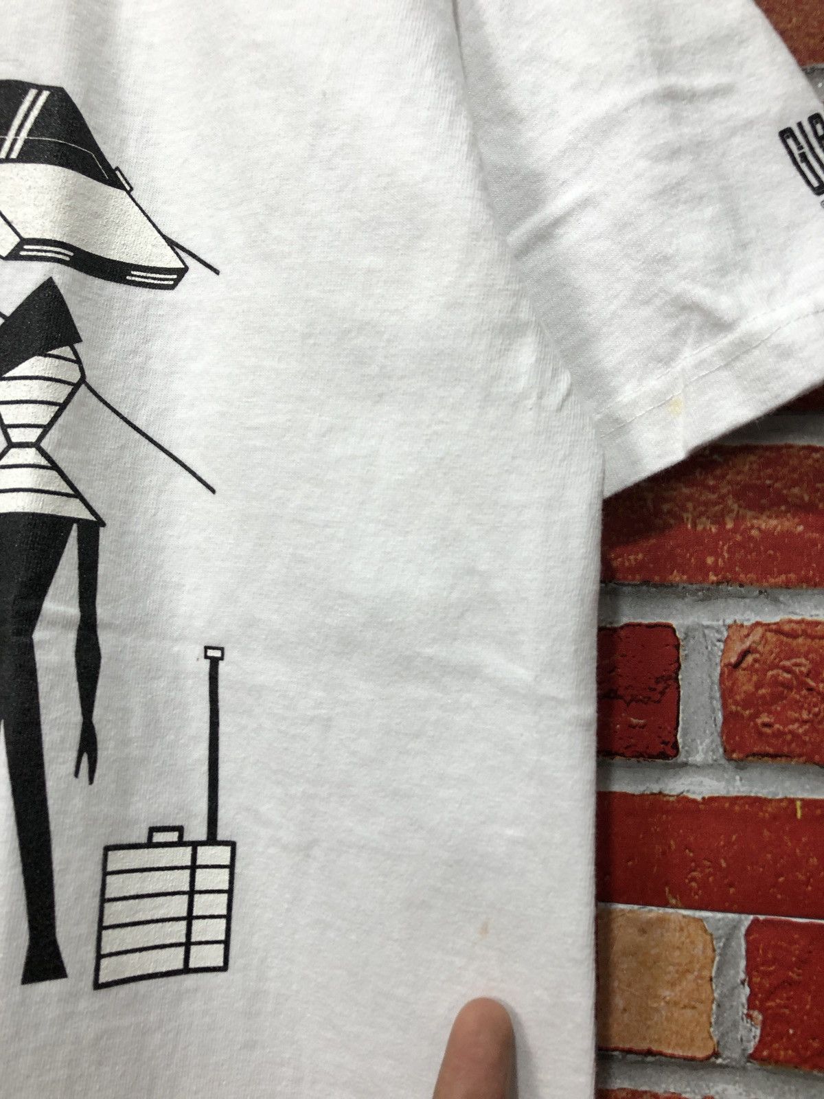 Vintage Vintage Katsura Moshino T-Shirt Size US L / EU 52-54 / 3 - 2 Thumbnail