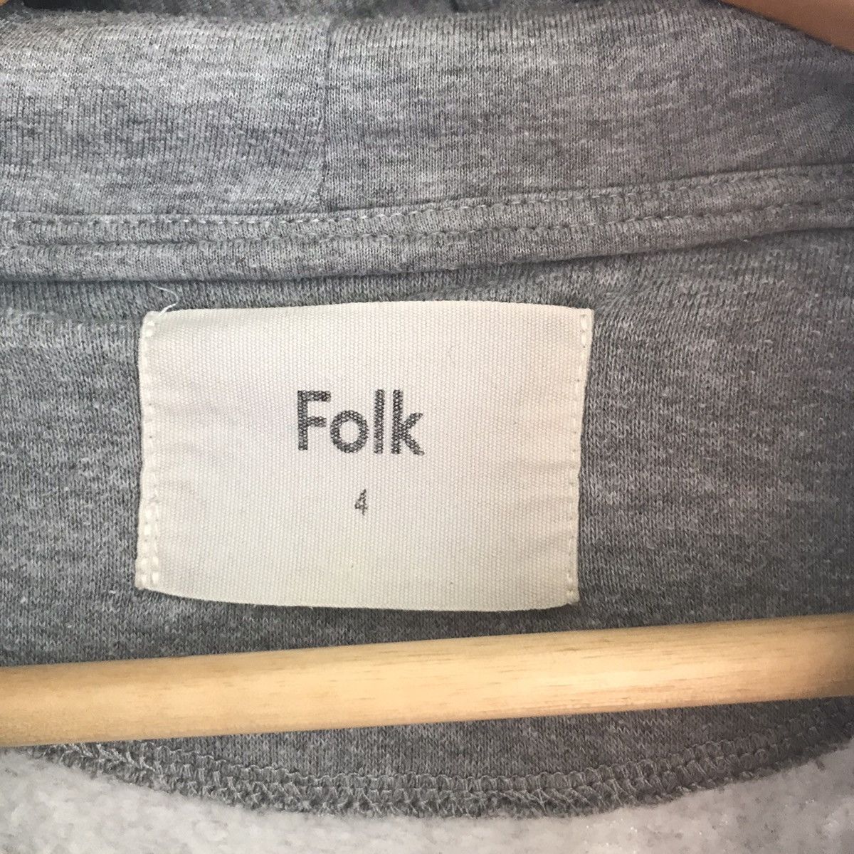 Folk × Vintage Folk mens hoodie size S / M 4 rarity Size US S / EU 44-46 / 1 - 3 Thumbnail