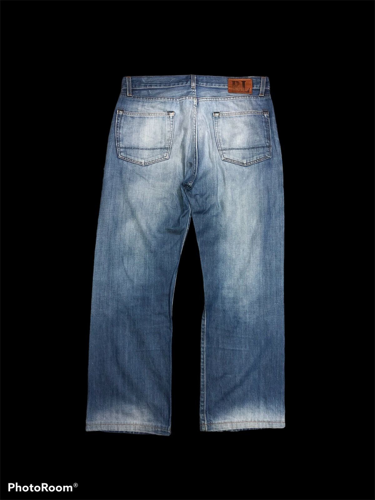 Ralph Lauren POLO RALPH LAUREN DISTRESSED DENIM Size US 33 - 2 Thumbnail