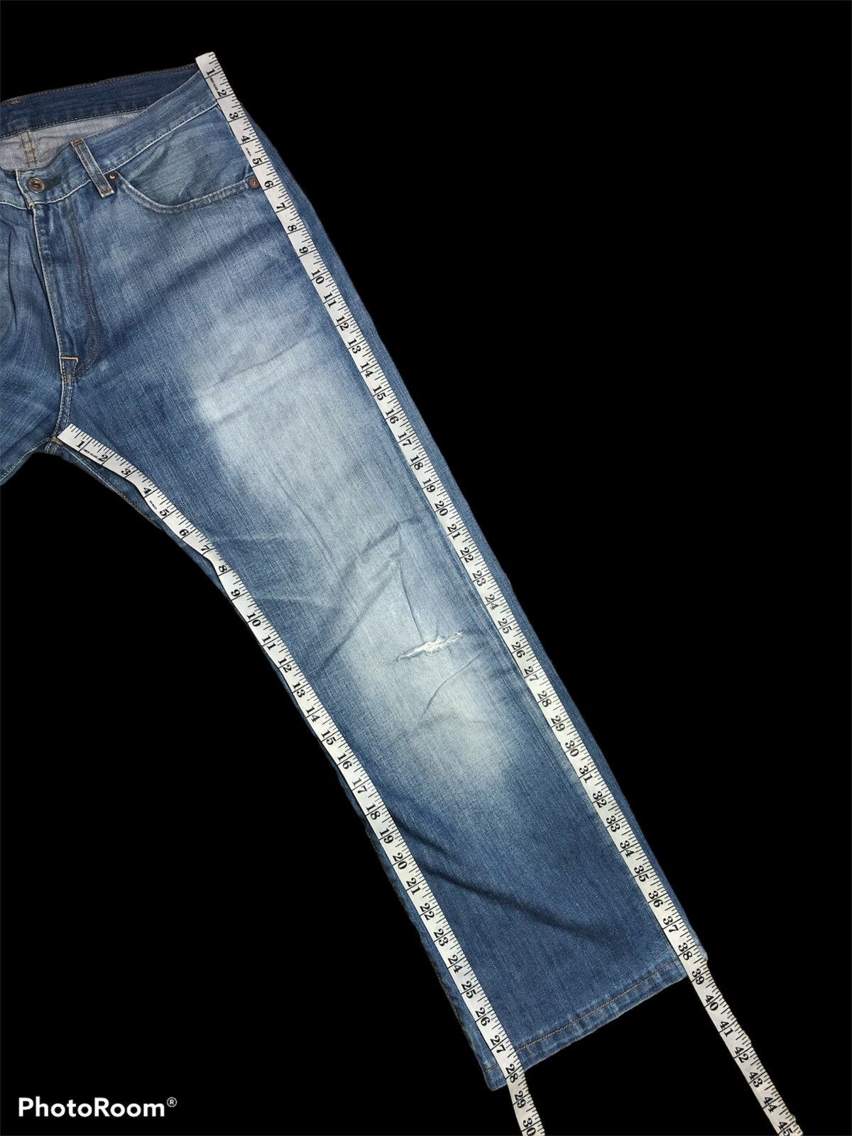 Ralph Lauren POLO RALPH LAUREN DISTRESSED DENIM Size US 33 - 8 Thumbnail