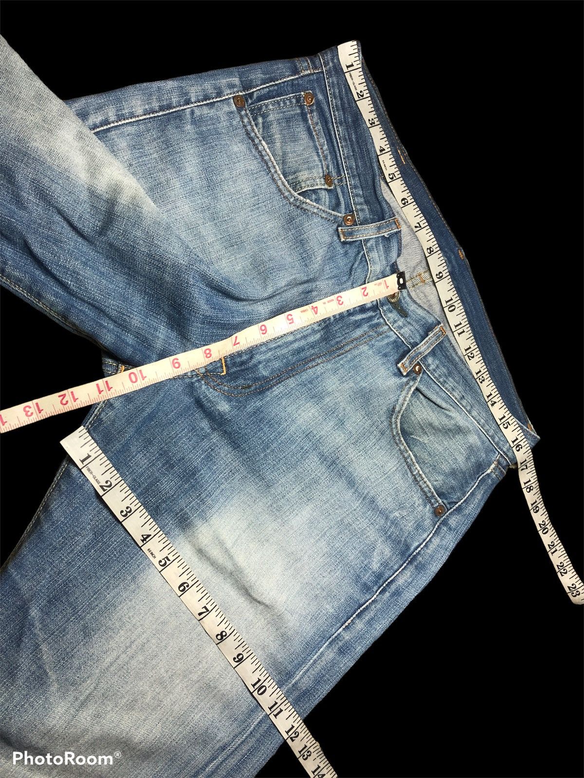 Ralph Lauren POLO RALPH LAUREN DISTRESSED DENIM Size US 33 - 6 Thumbnail