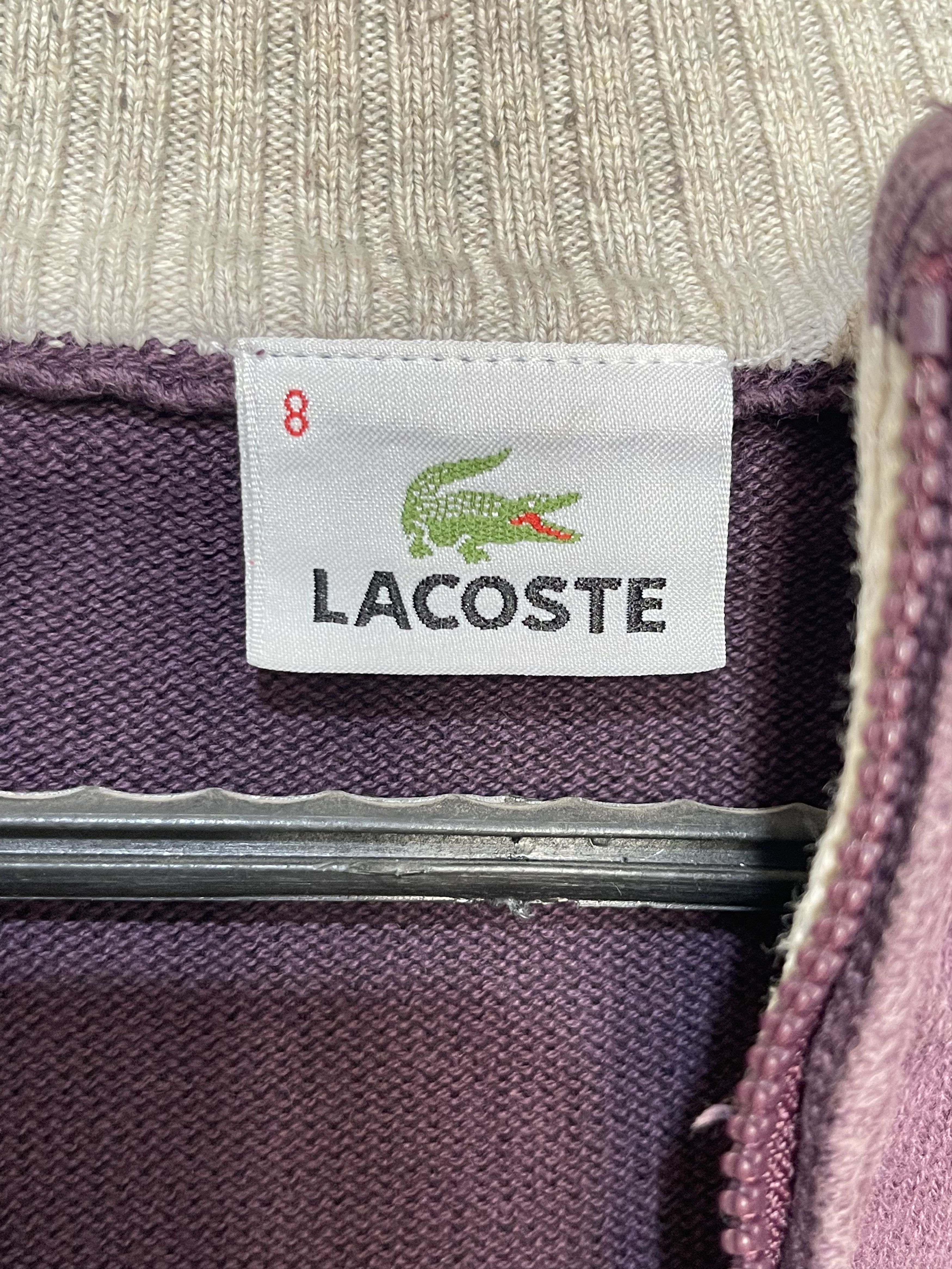 Lacoste 🔥 heavy jumper sweater cardigan lacoste size xl /xxl cotton Size US XXL / EU 58 / 5 - 6 Thumbnail