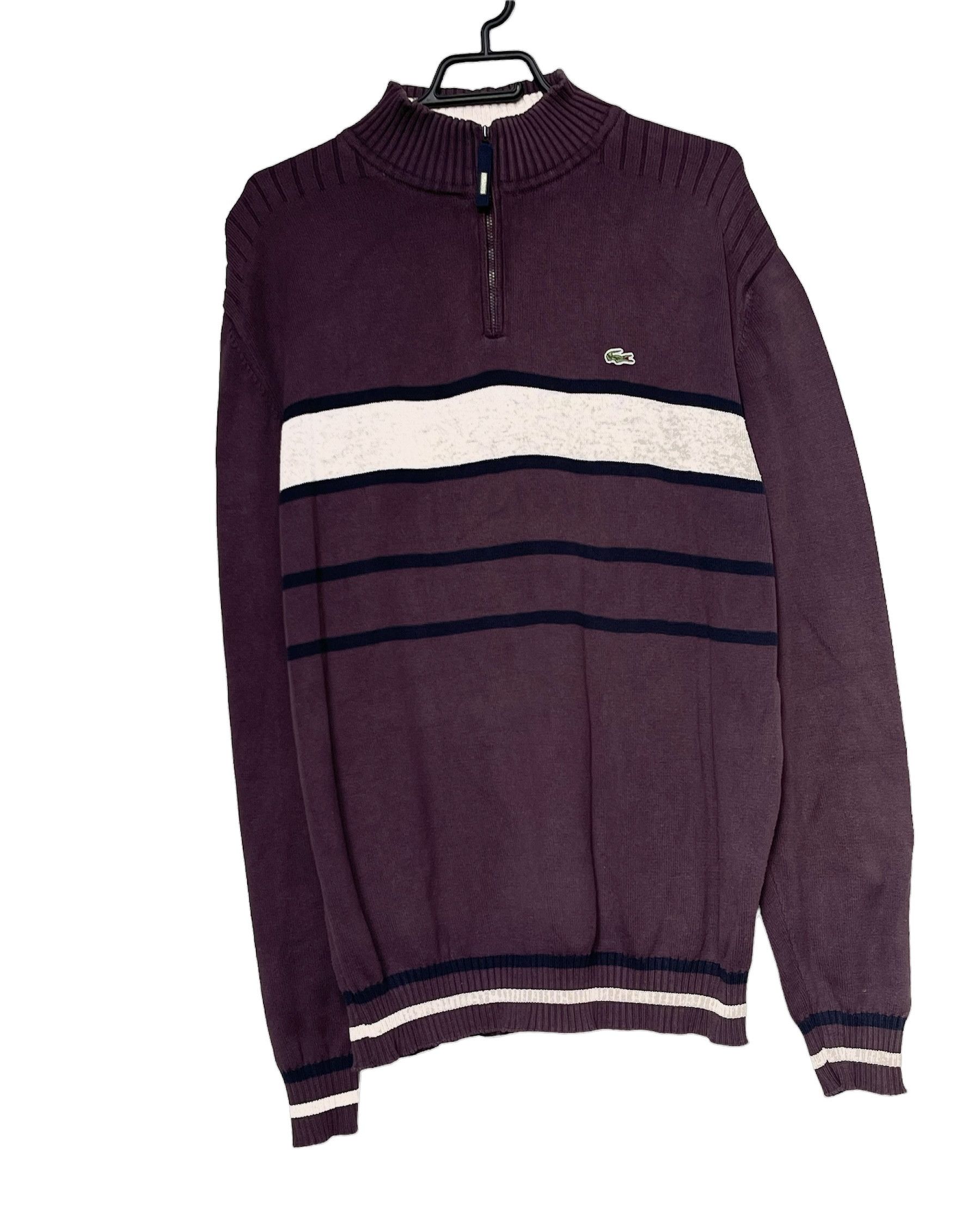 Lacoste 🔥 heavy jumper sweater cardigan lacoste size xl /xxl cotton Size US XXL / EU 58 / 5 - 2 Thumbnail