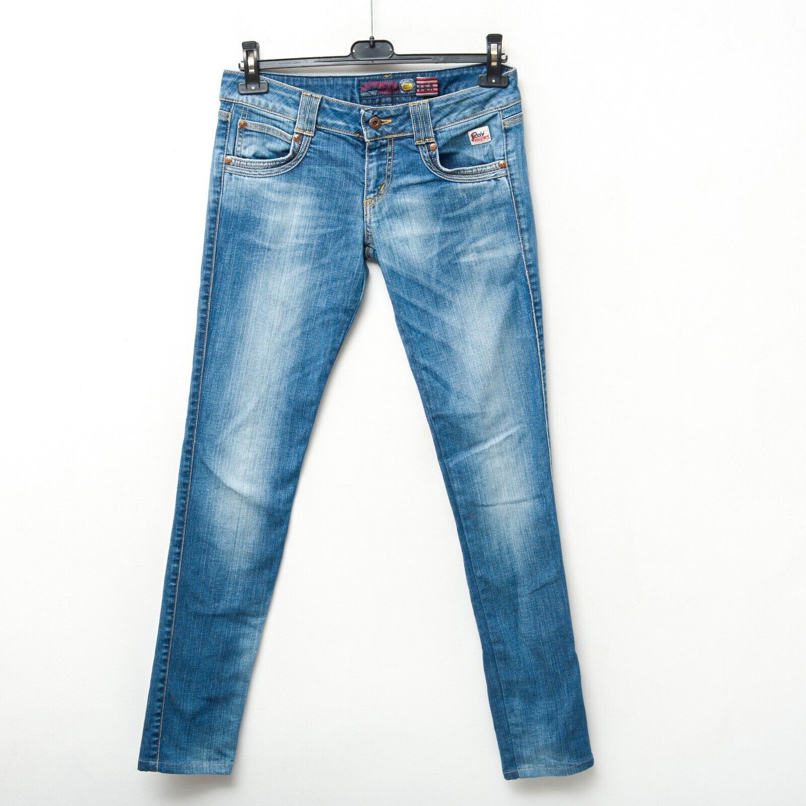 Other ROY ROGERS W29 L43 Skinny Slim Stretch Jeans Pants Trousers Size 29" - 1 Thumbnail