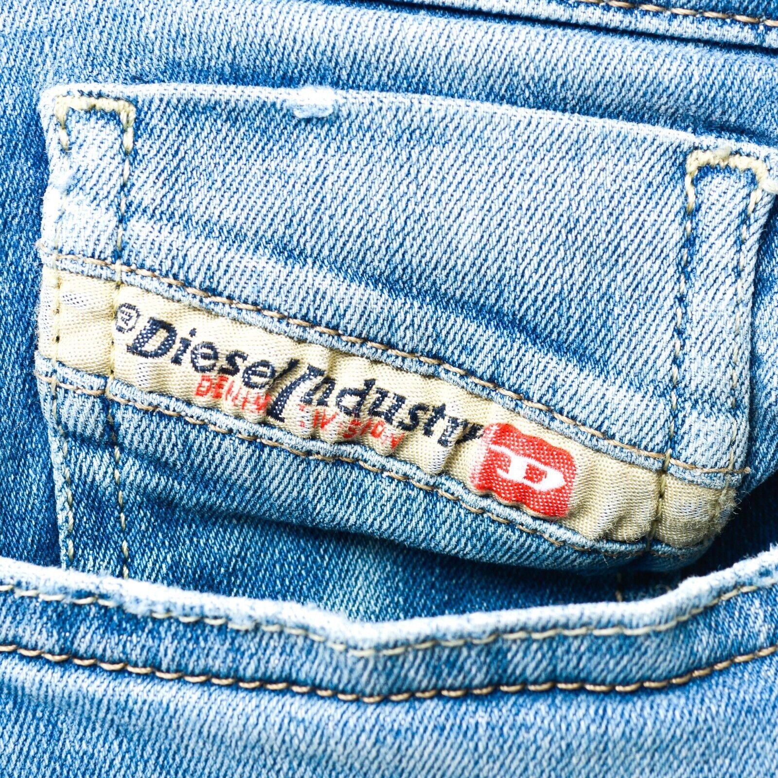 Diesel Skinzee Super Slim Skinny W28 L32 Jeans Trousers Pants Size 28" / US 6 / IT 42 - 3 Thumbnail