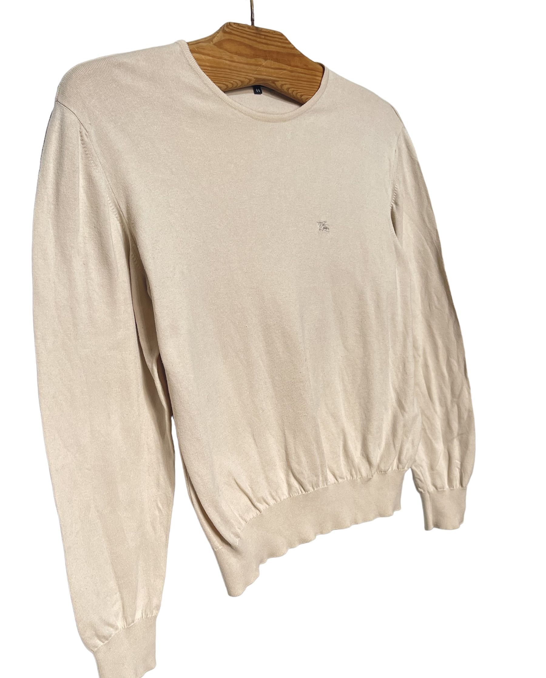 Burberry 🔥 jumper sweater Burberry size 44 L cotton Size L / US 10 / IT 46 - 2 Thumbnail