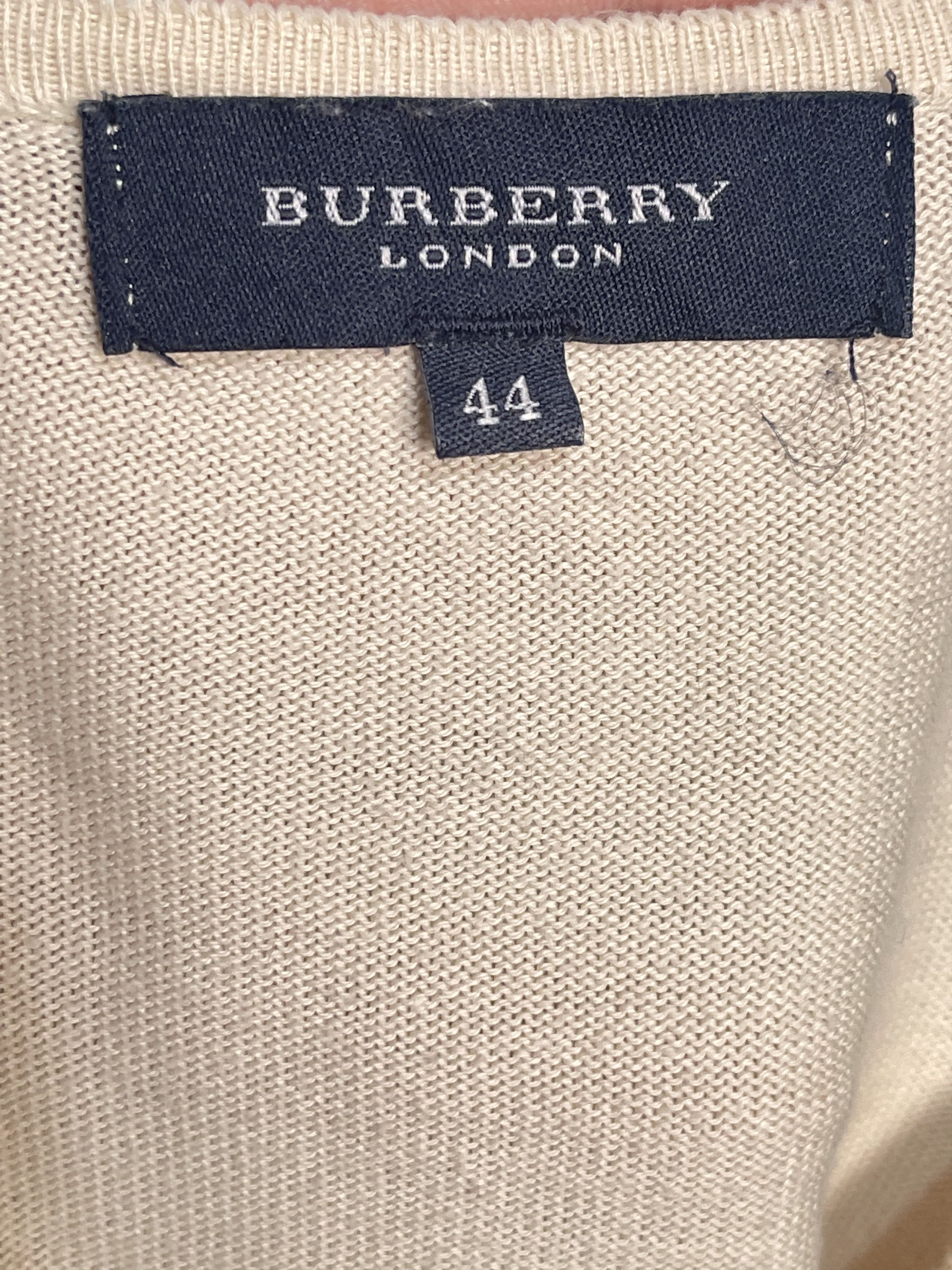 Burberry 🔥 jumper sweater Burberry size 44 L cotton Size L / US 10 / IT 46 - 3 Thumbnail