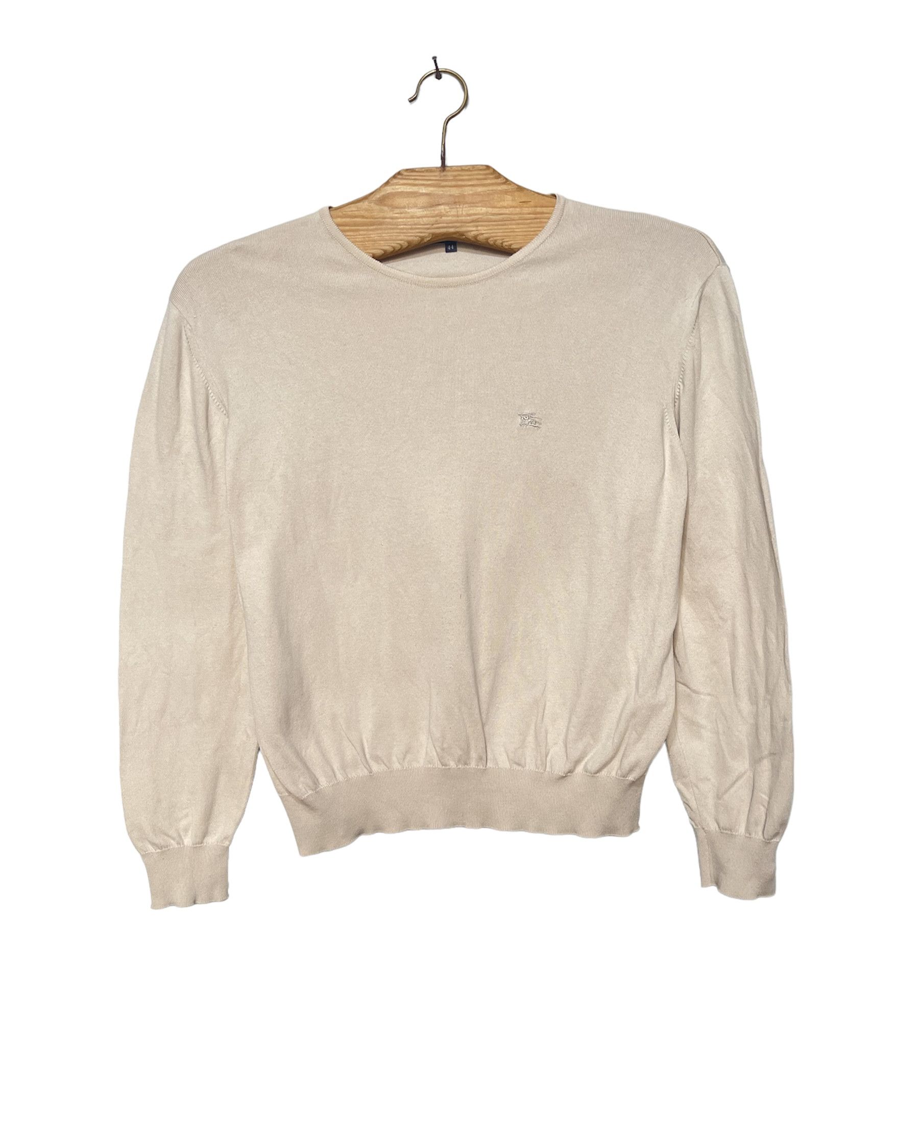 Burberry 🔥 jumper sweater Burberry size 44 L cotton Size L / US 10 / IT 46 - 1 Thumbnail