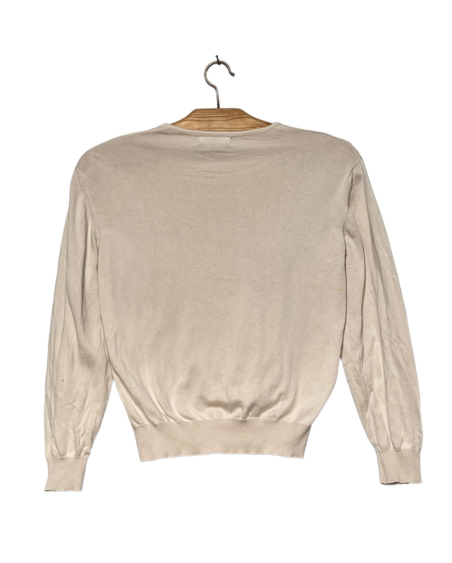 Burberry 🔥 jumper sweater Burberry size 44 L cotton Size L / US 10 / IT 46 - 6 Thumbnail