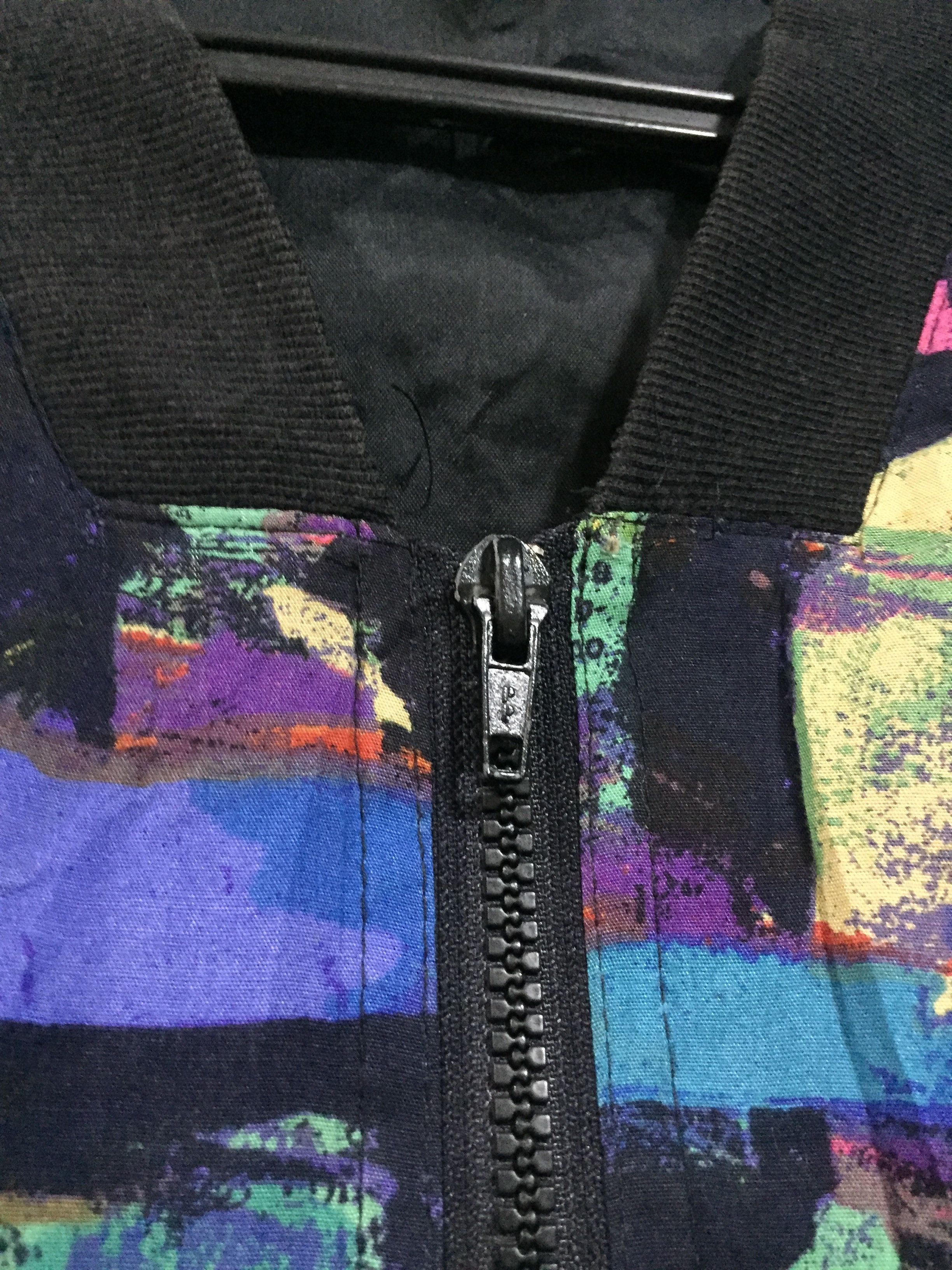 Issey Miyake × Japanese Brand × Seditionaries Vintage rare viscose Art colourblock jacket Size US L / EU 52-54 / 3 - 5 Thumbnail
