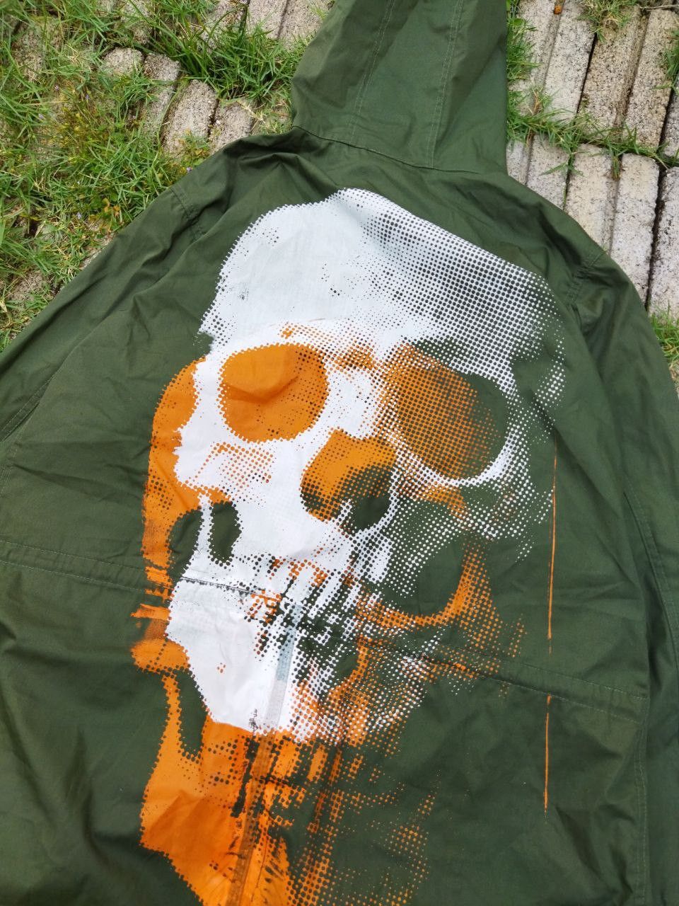 Japanese Brand Japanese Skulls Skeleton Punk Style Parka Jacket Size US L / EU 52-54 / 3 - 3 Thumbnail