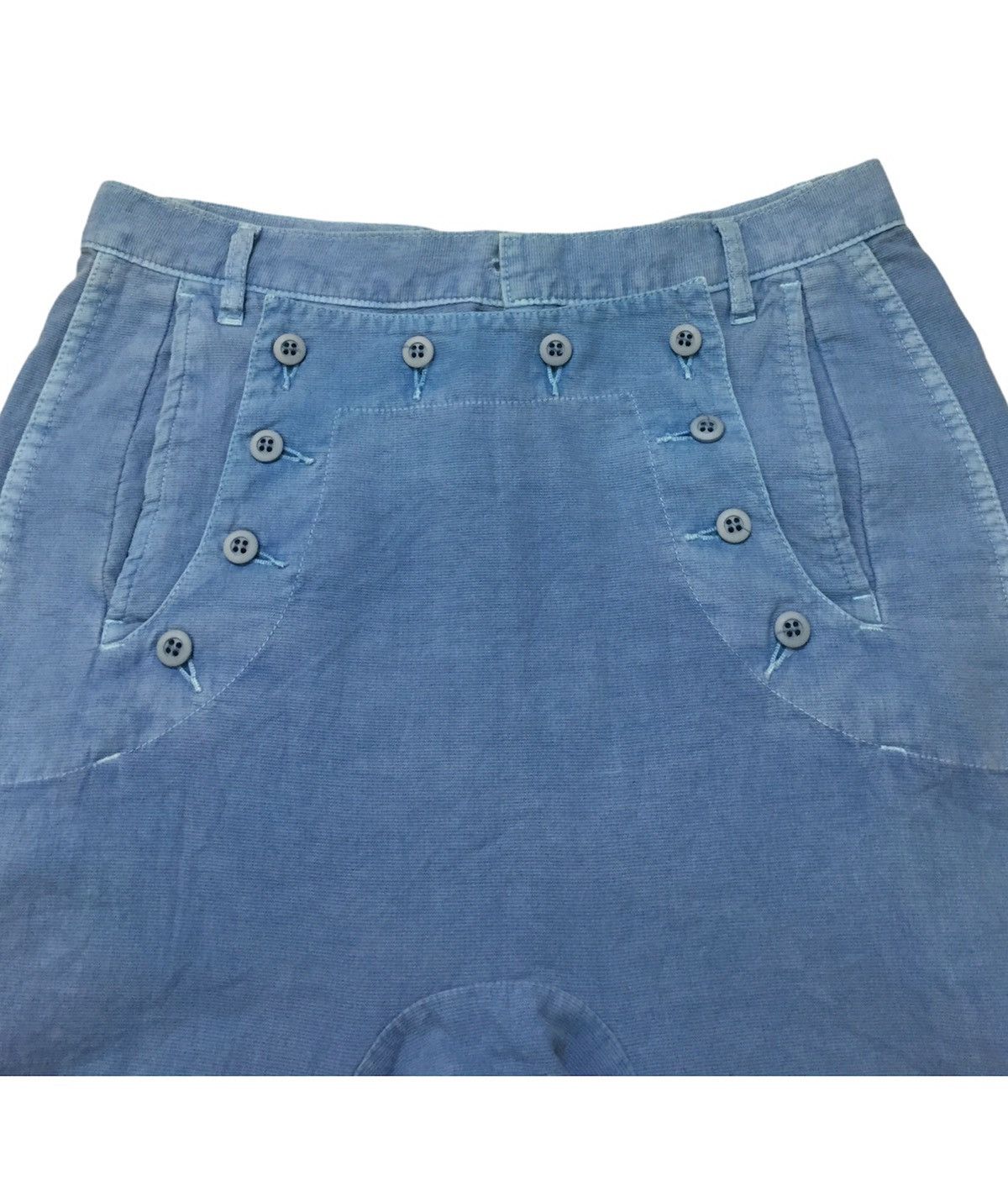Frapbois Japanese Brand Frapbois like kapital Sky blue pant denim Size US 31 - 3 Thumbnail