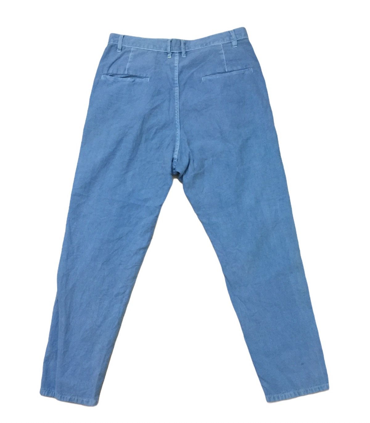 Frapbois Japanese Brand Frapbois like kapital Sky blue pant denim Size US 31 - 2 Thumbnail