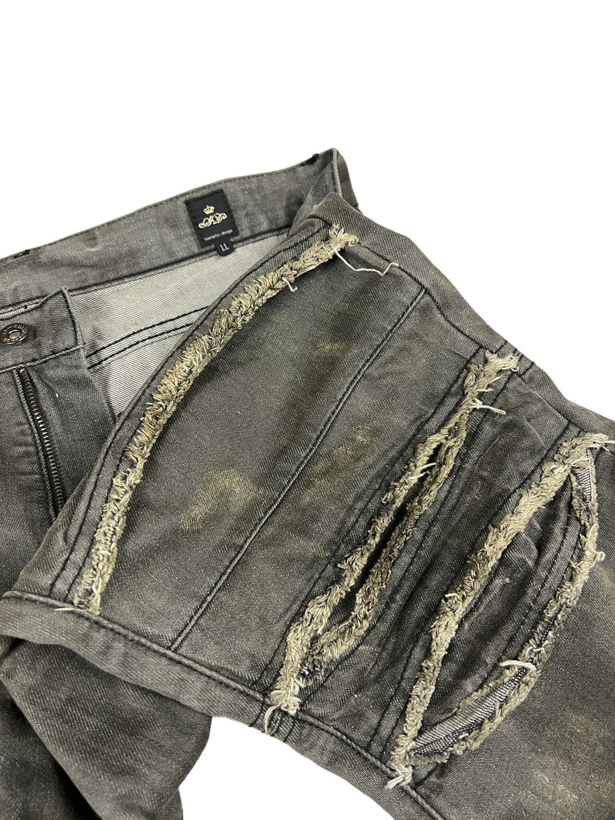 semanticdesign Semantic Design 🇯🇵 Distressed Denim Undercover Size US 35 - 10 Thumbnail