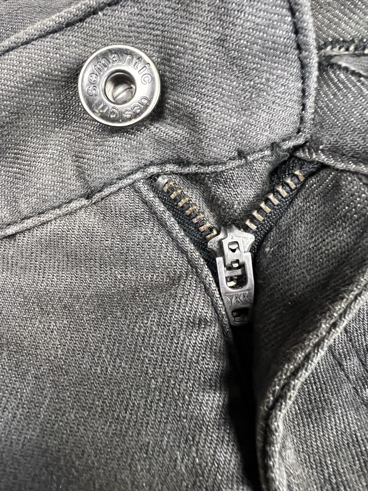 semanticdesign Semantic Design 🇯🇵 Distressed Denim Undercover Size US 35 - 15 Thumbnail