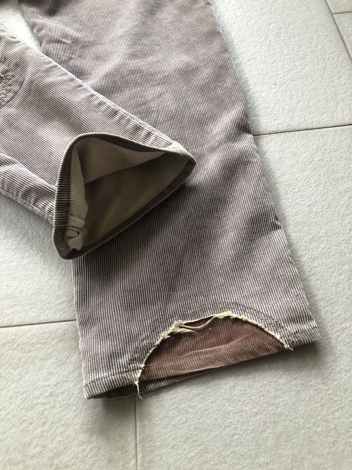 Designer × Japanese Brand Brth Breath N9 distressed patch corduroy Travis colourway Size US 34 / EU 50 - 12 Thumbnail
