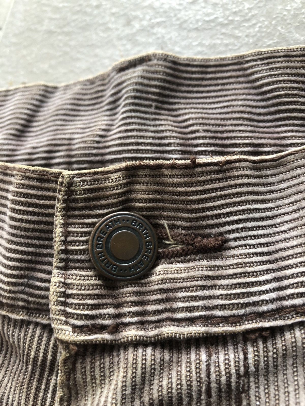 Designer × Japanese Brand Brth Breath N9 distressed patch corduroy Travis colourway Size US 34 / EU 50 - 6 Thumbnail