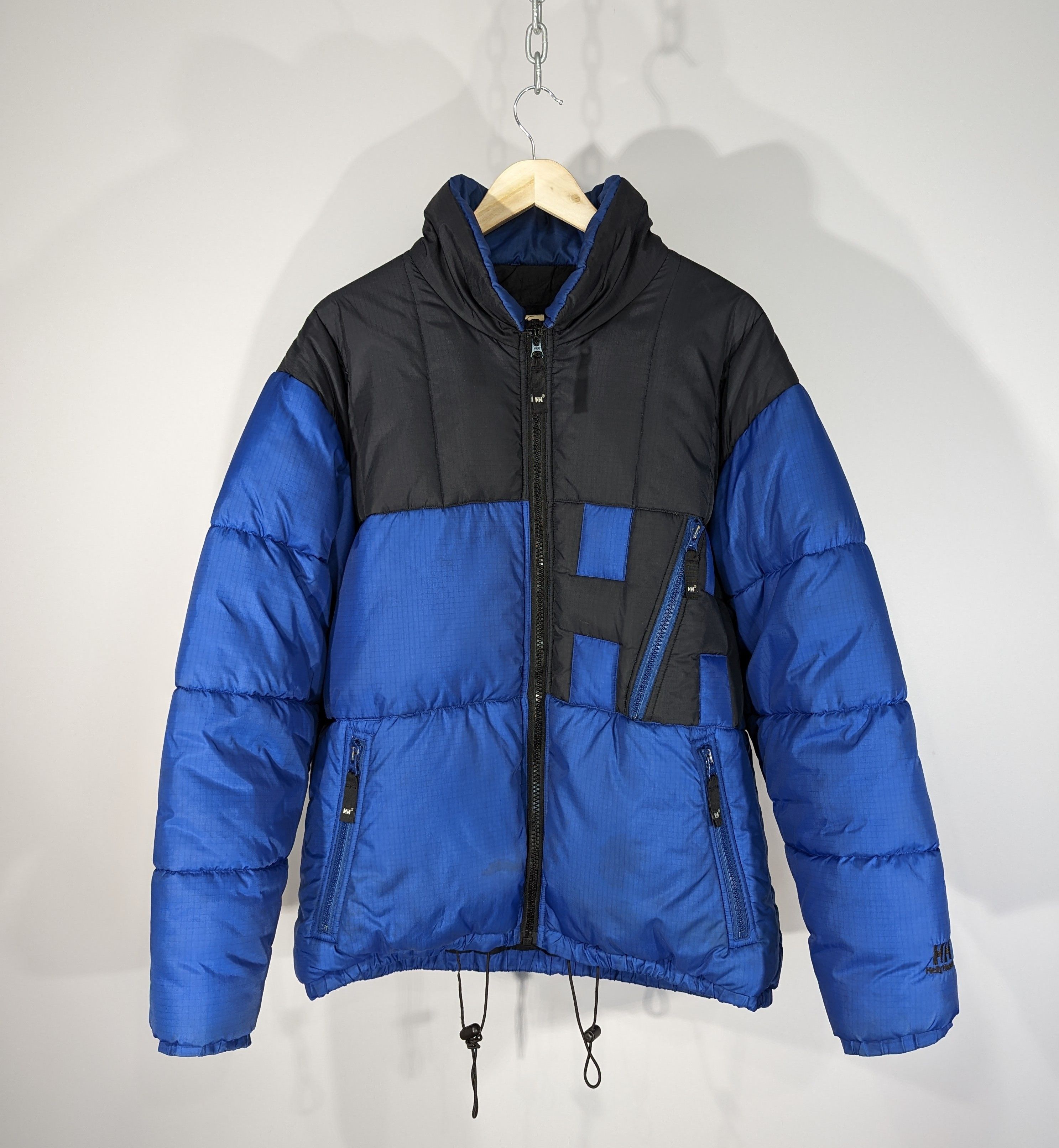 Vintage Helly Hansen Puffer Down Jacket Very Rare Streetwear