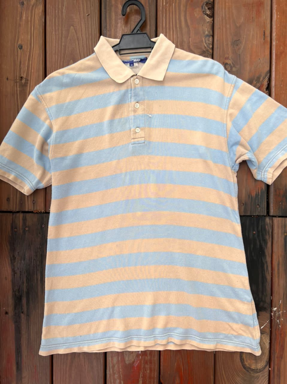 Comme des Garcons Comme des Garcon Polo Shirts Stripes Size M Size US M / EU 48-50 / 2 - 1 Thumbnail