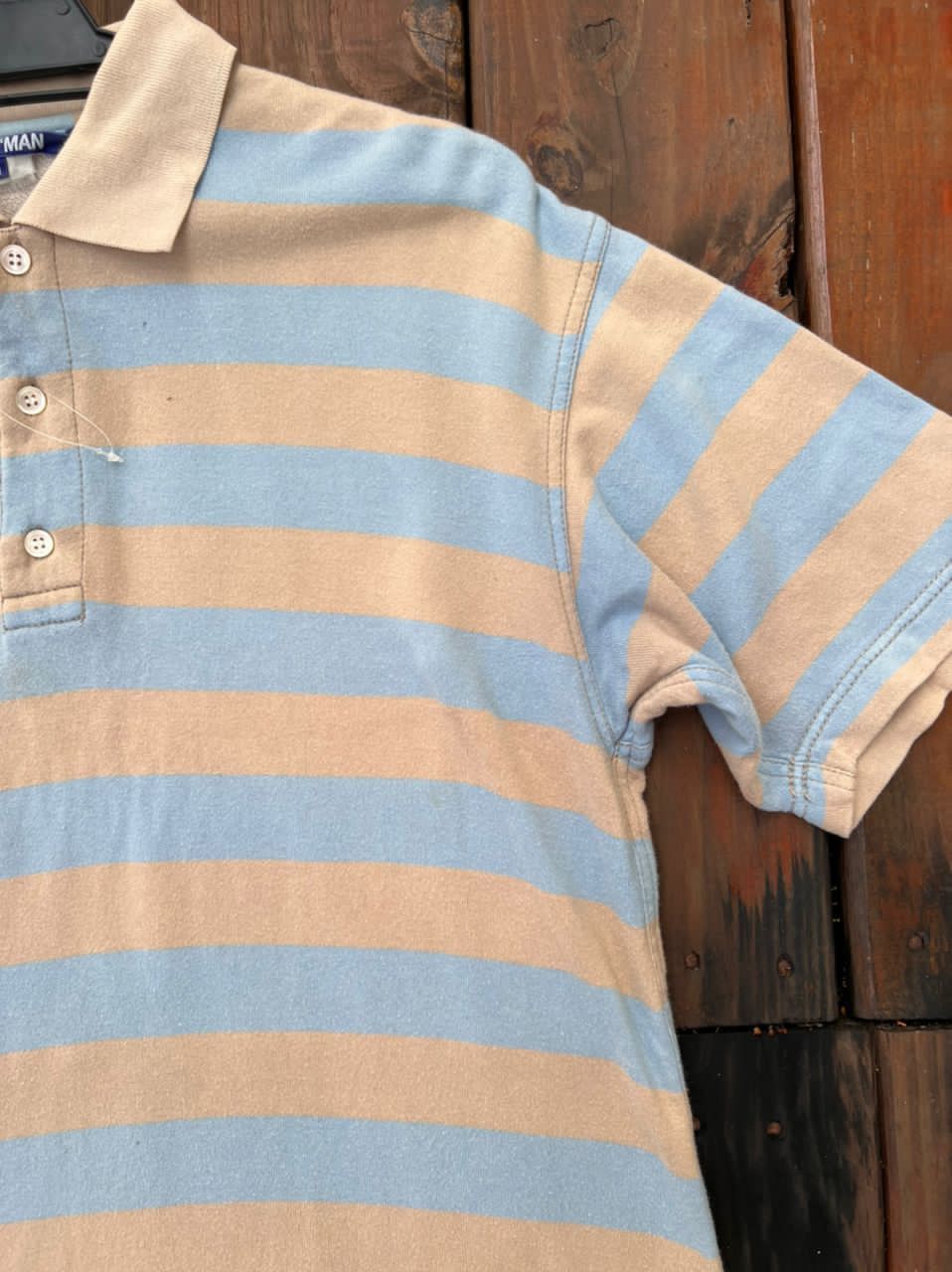 Comme des Garcons Comme des Garcon Polo Shirts Stripes Size M Size US M / EU 48-50 / 2 - 7 Thumbnail