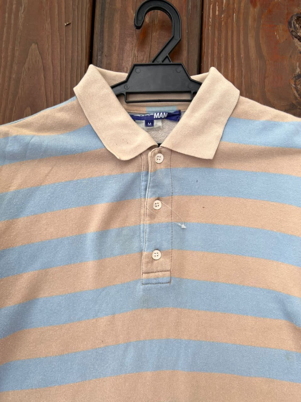 Comme des Garcons Comme des Garcon Polo Shirts Stripes Size M Size US M / EU 48-50 / 2 - 4 Thumbnail