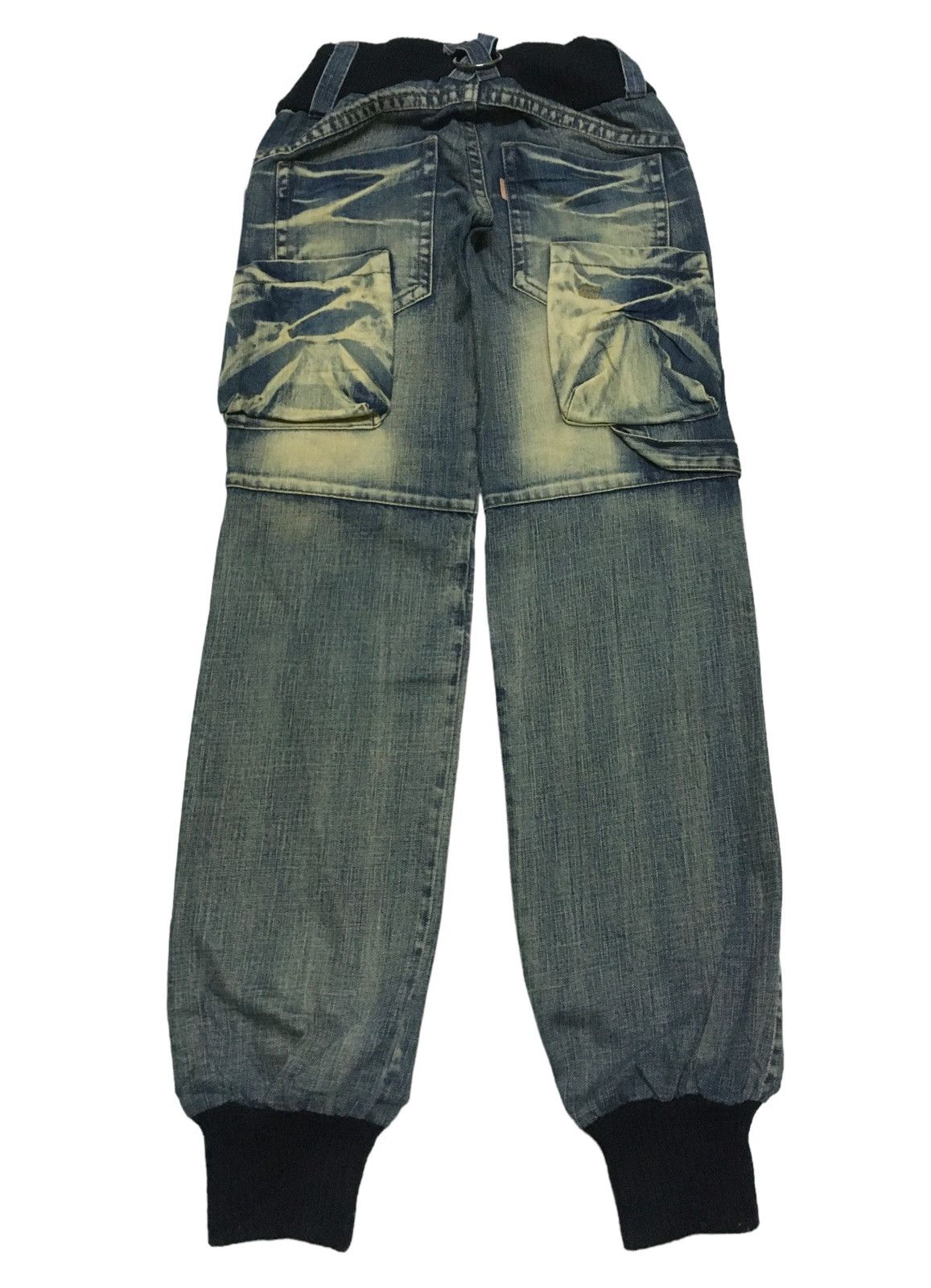 If Six Was Nine × Japanese Brand × Le Grande Bleu (L.G.B.) Rare Design Vintage Japanese Brand Jewel Denim 1990s Size US 26 / EU 42 - 2 Thumbnail