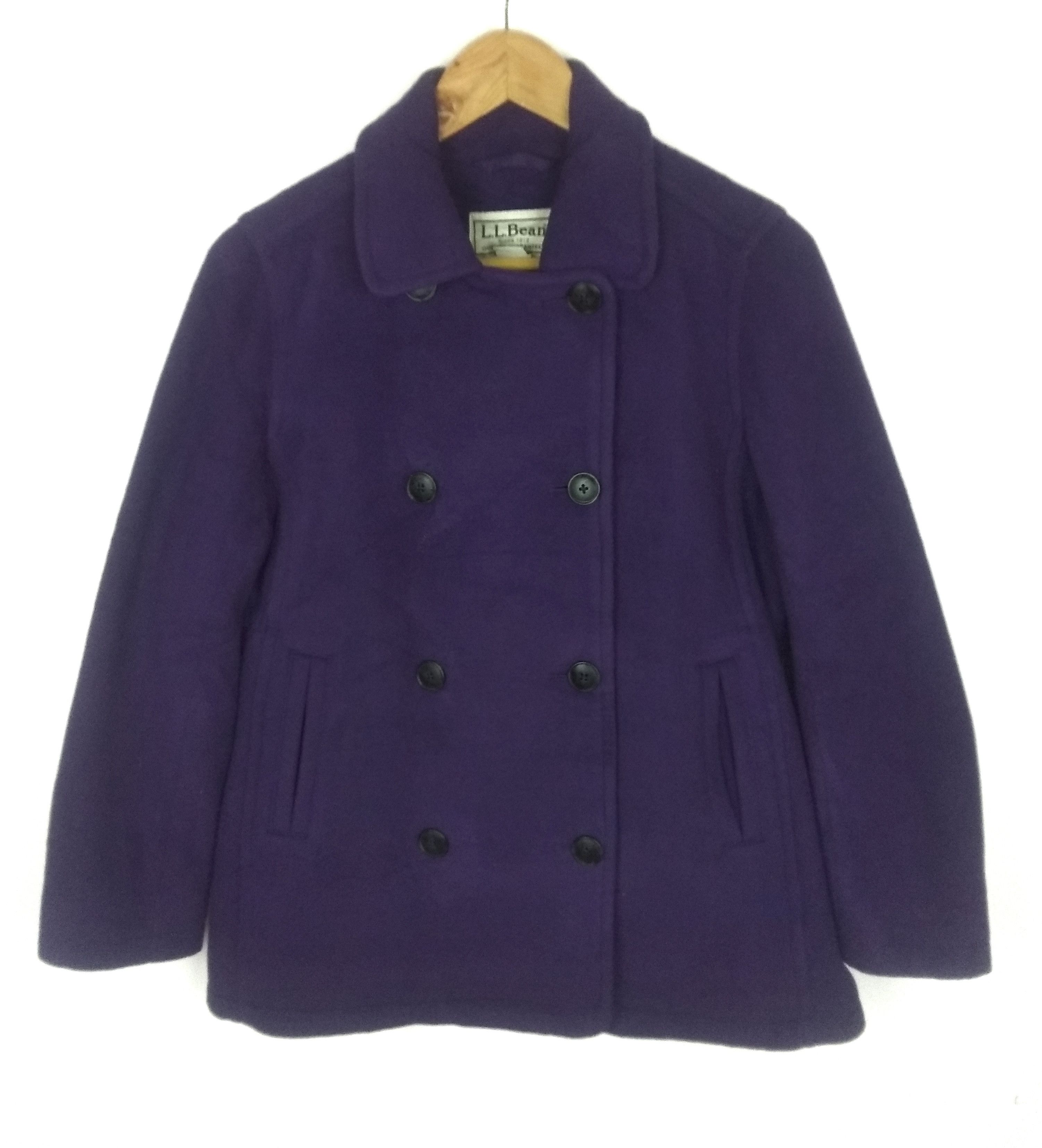 Vintage L L Bean double breasted coat jacket