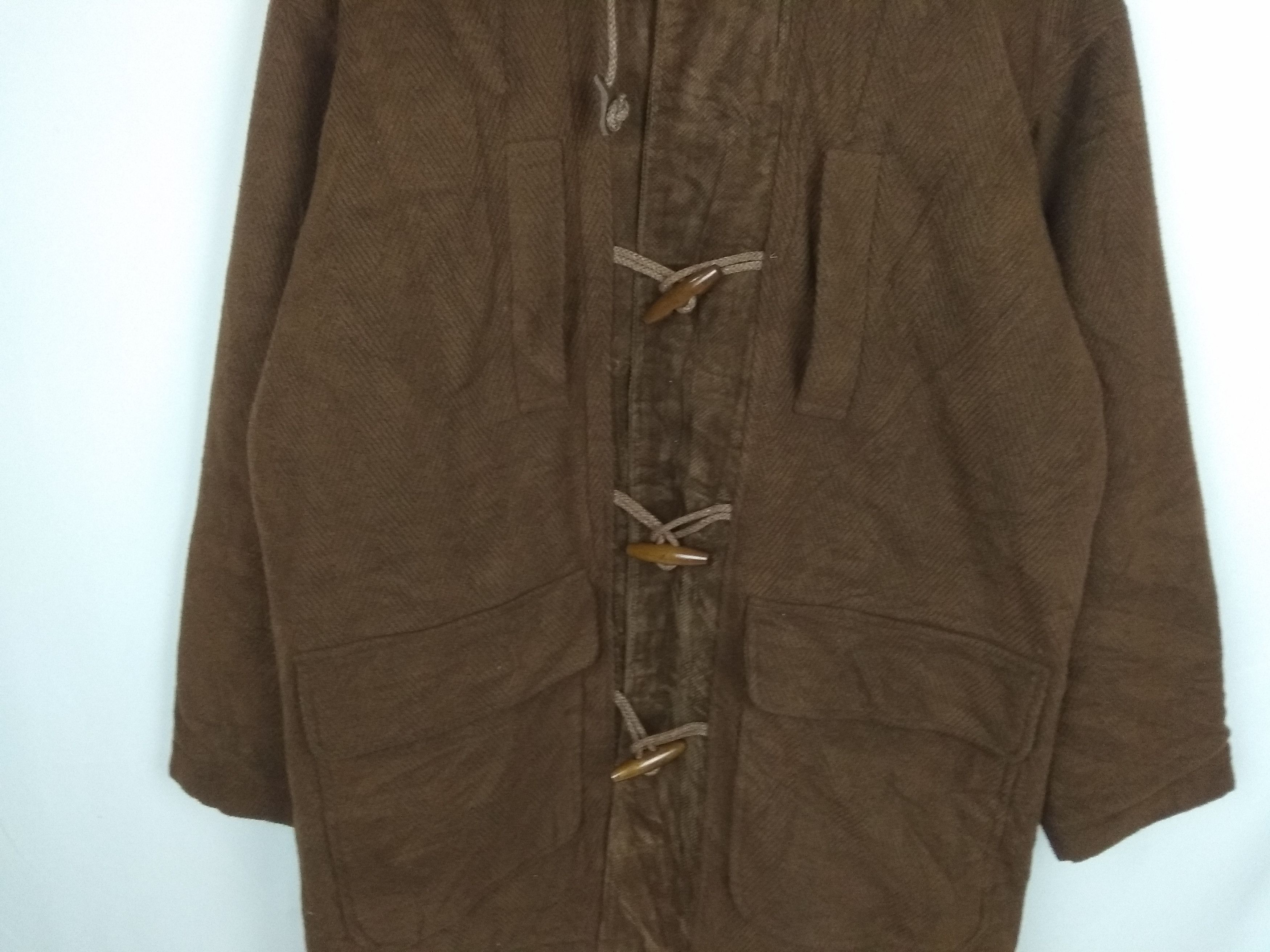 Lacoste × Vintage Vintage Lacoste Duffle Coat Jacket Hoodie Size US L / EU 52-54 / 3 - 13 Thumbnail