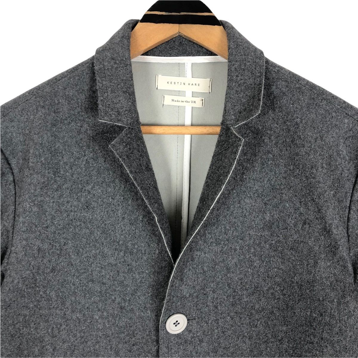 Other UK Kestin Hare Scotland Wool Topcoat Size US S / EU 44-46 / 1 - 7 Thumbnail